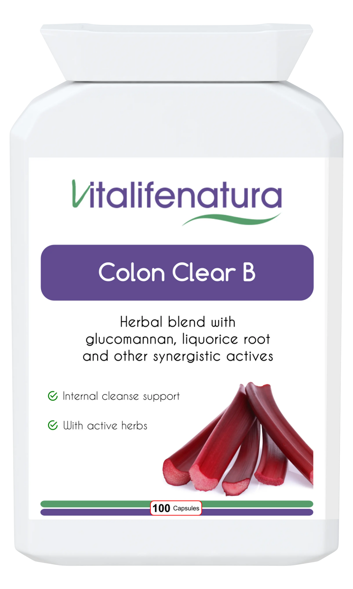 Colon Clear B 100 Capsules Vitalifenatura