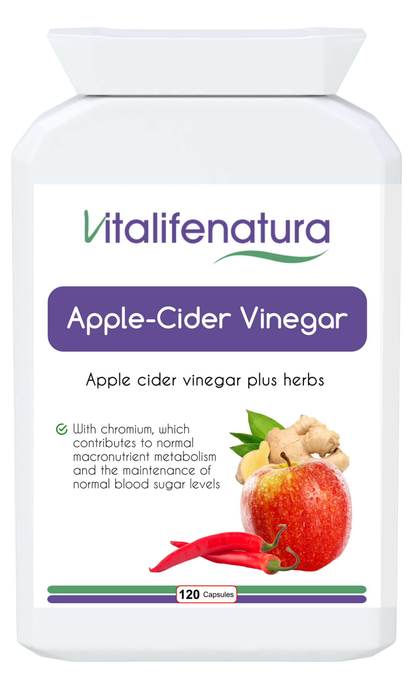 Apple-Cider Vinegar 120 capsules