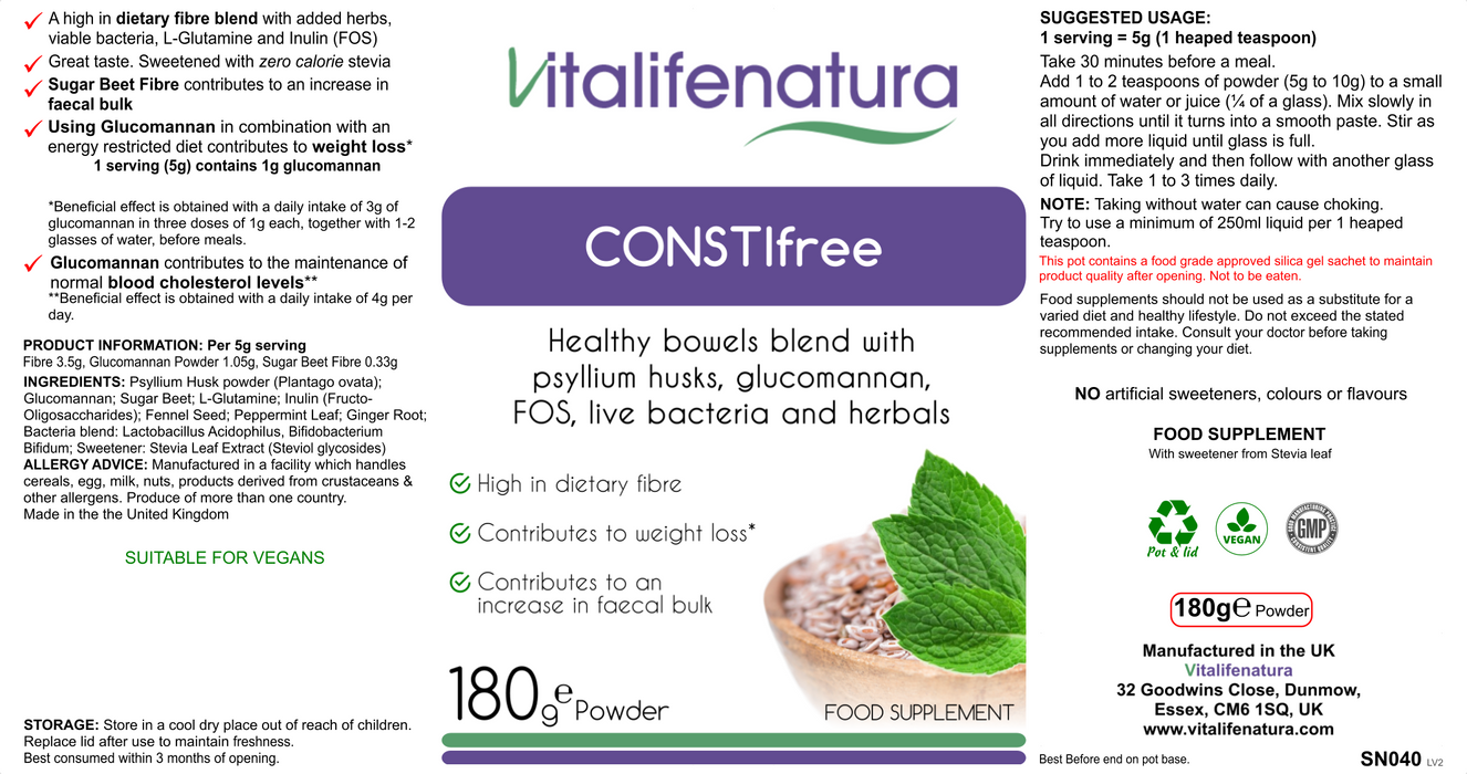 CONSTIfree 180gr Powder