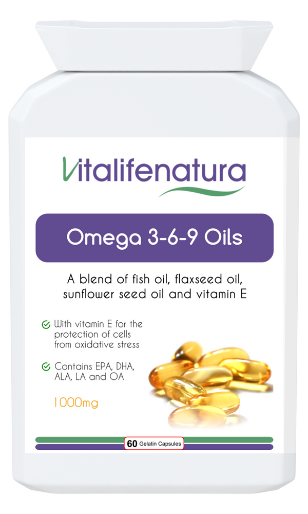 Omega 3-6-9 Fish Oil 60 Capsules
