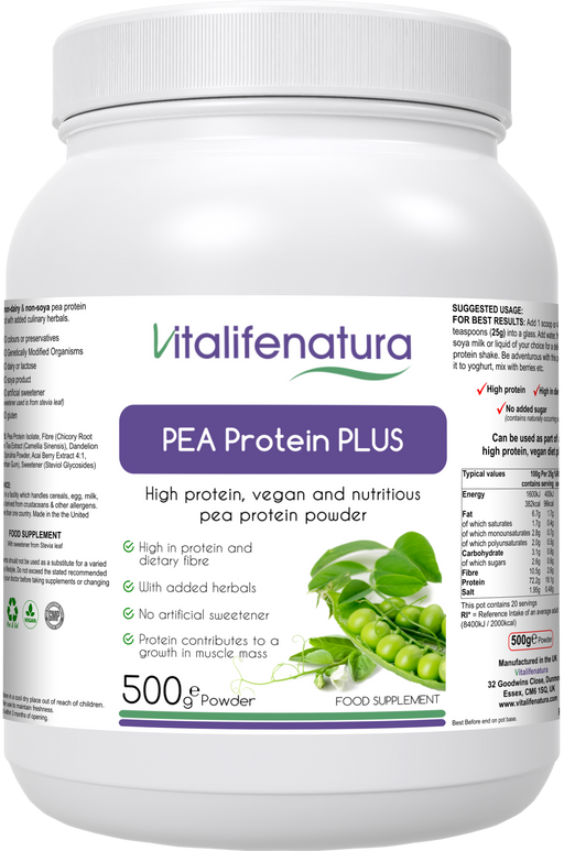 PEA Protein PLUS 500g Powder