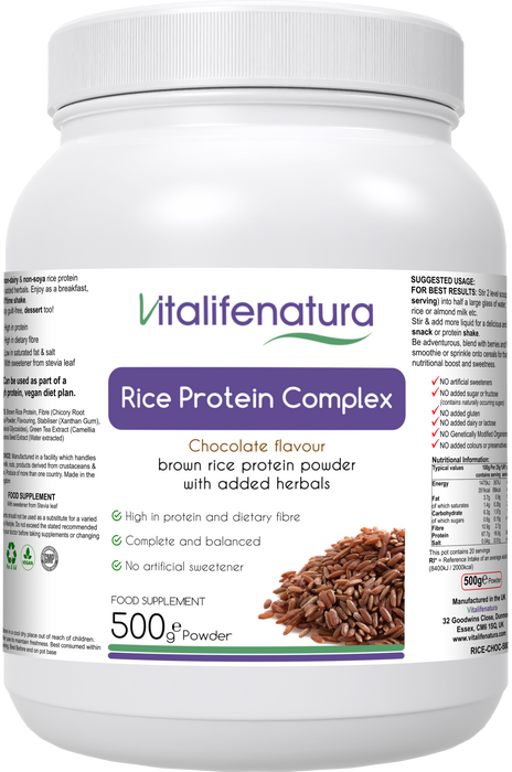 Rice Protein Complex 500G Powder